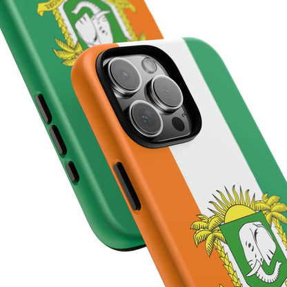 Ivory Coast Flag Tough Phone Case – Côte d&
