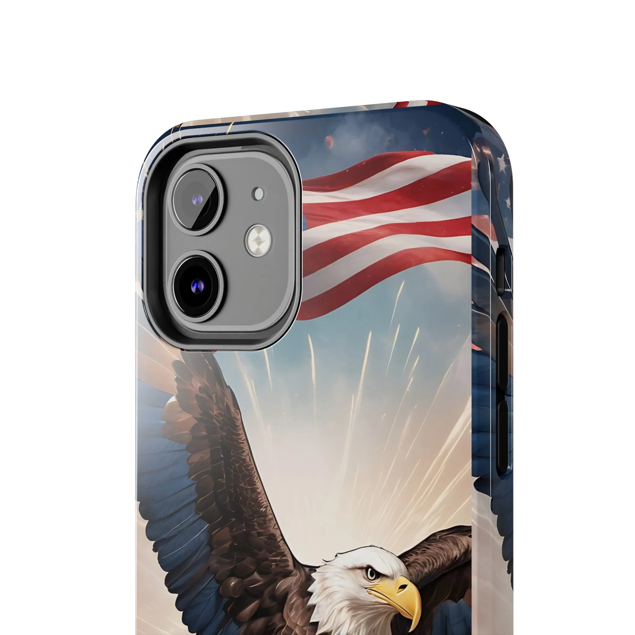 Majestic Eagle Flag Phone Case - DiwaKi
