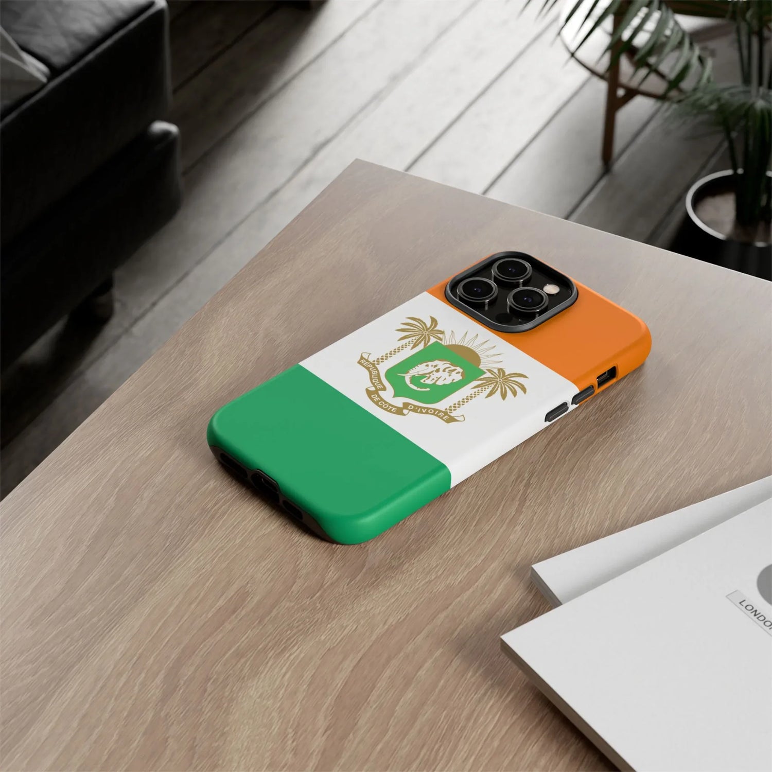 Ivory Coast Flag Tough Phone Case — Côte d&