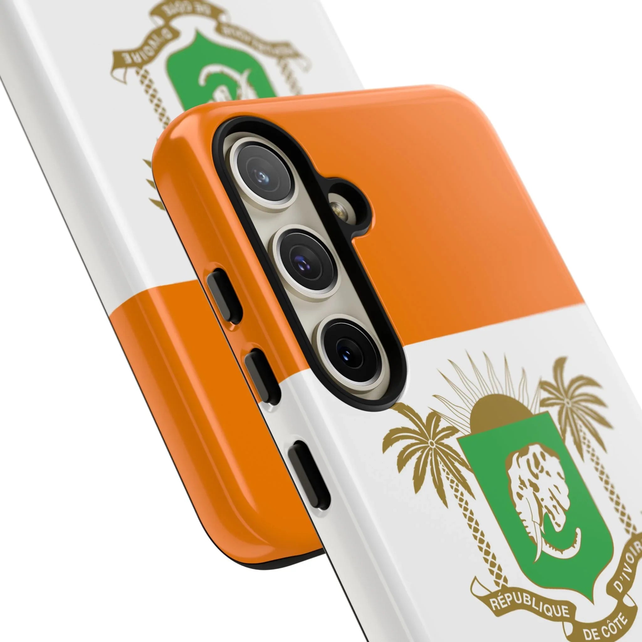 Ivory Coast Flag Tough Phone Case — Côte d&