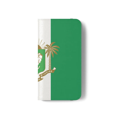 Ivory Coast Flag Flip Phone Case — Côte d&