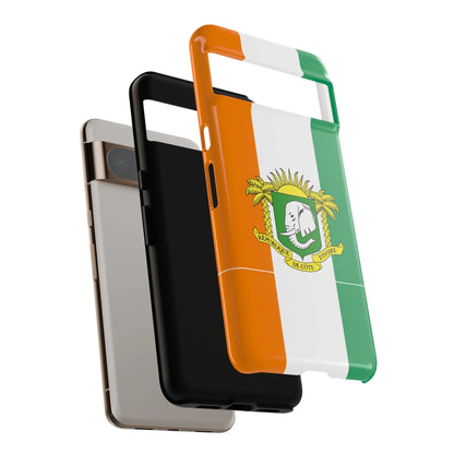 Ivory Coast Flag Tough Phone Case – Côte d&