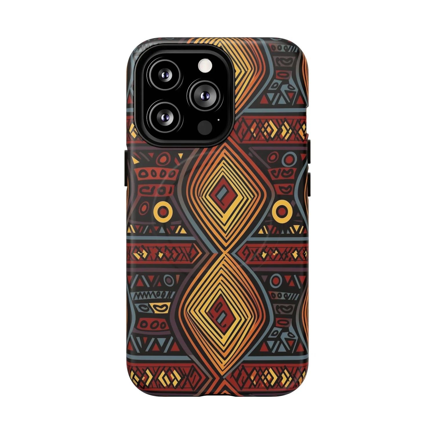 Tribal Geometric Tough Magnetic Phone Case - DiwaKi