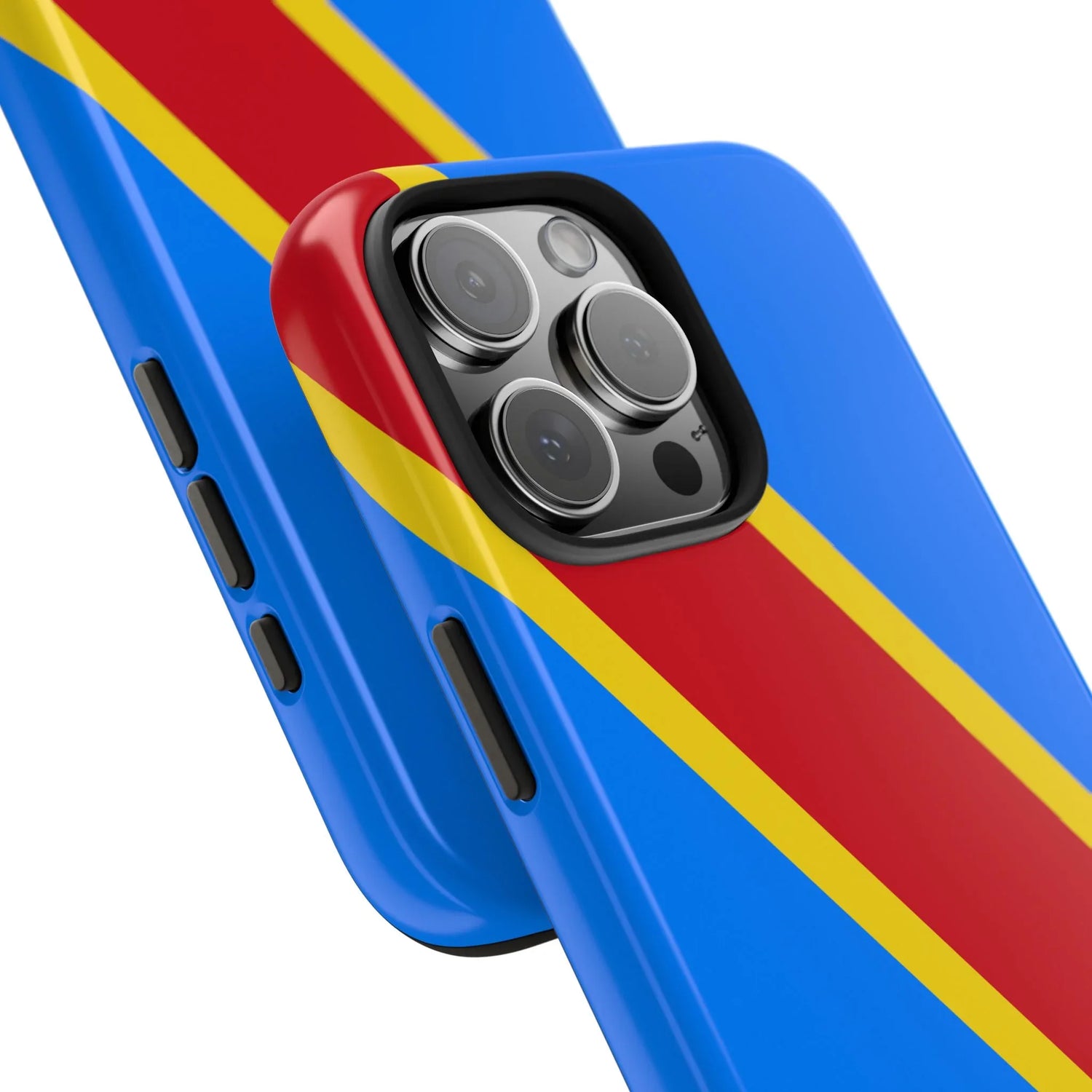 Democratic Republic of Congo Flag Tough Phone Case — Durable Protective Cover - DiwaKi