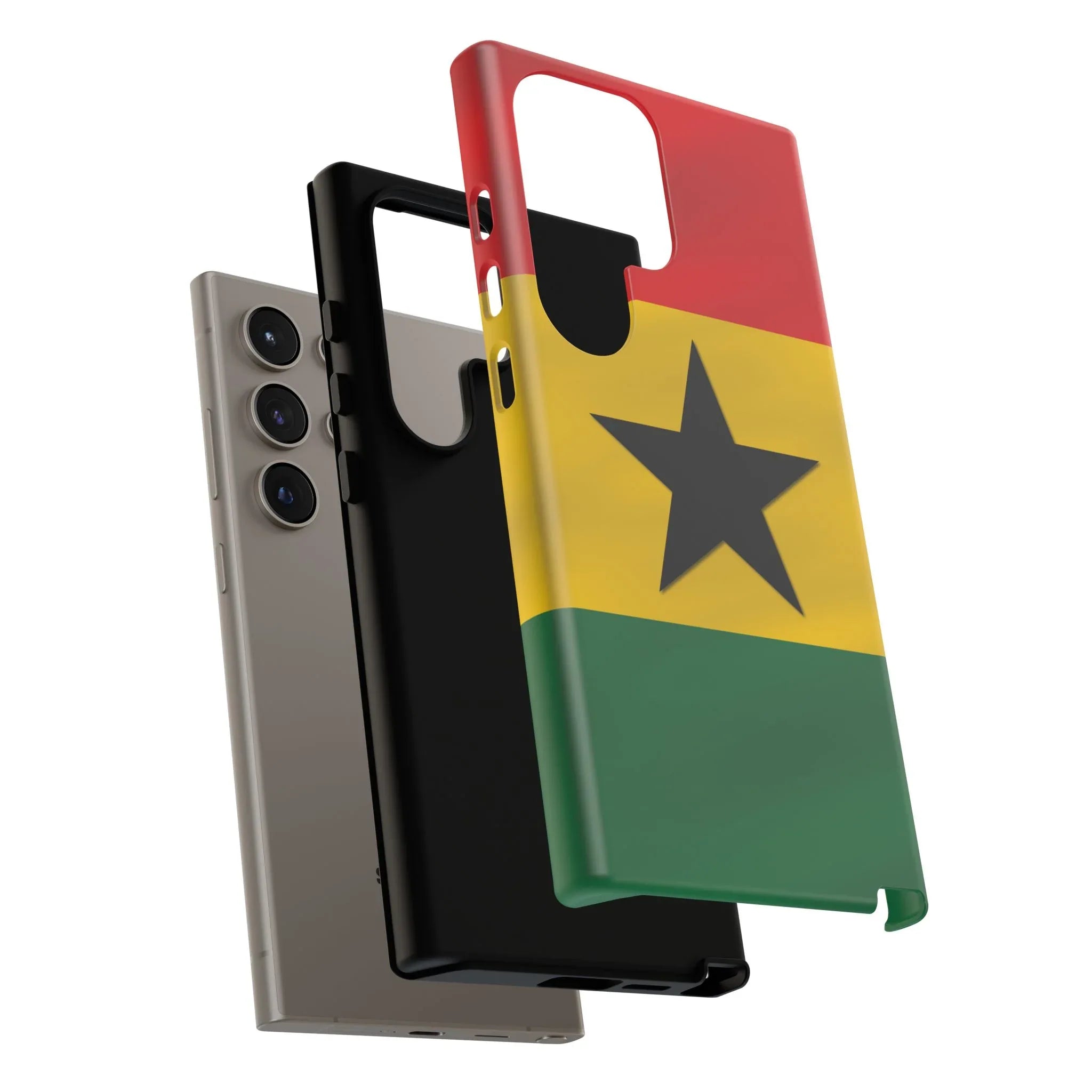 Ghana Colors Rugged Phone Cover - DiwaKi