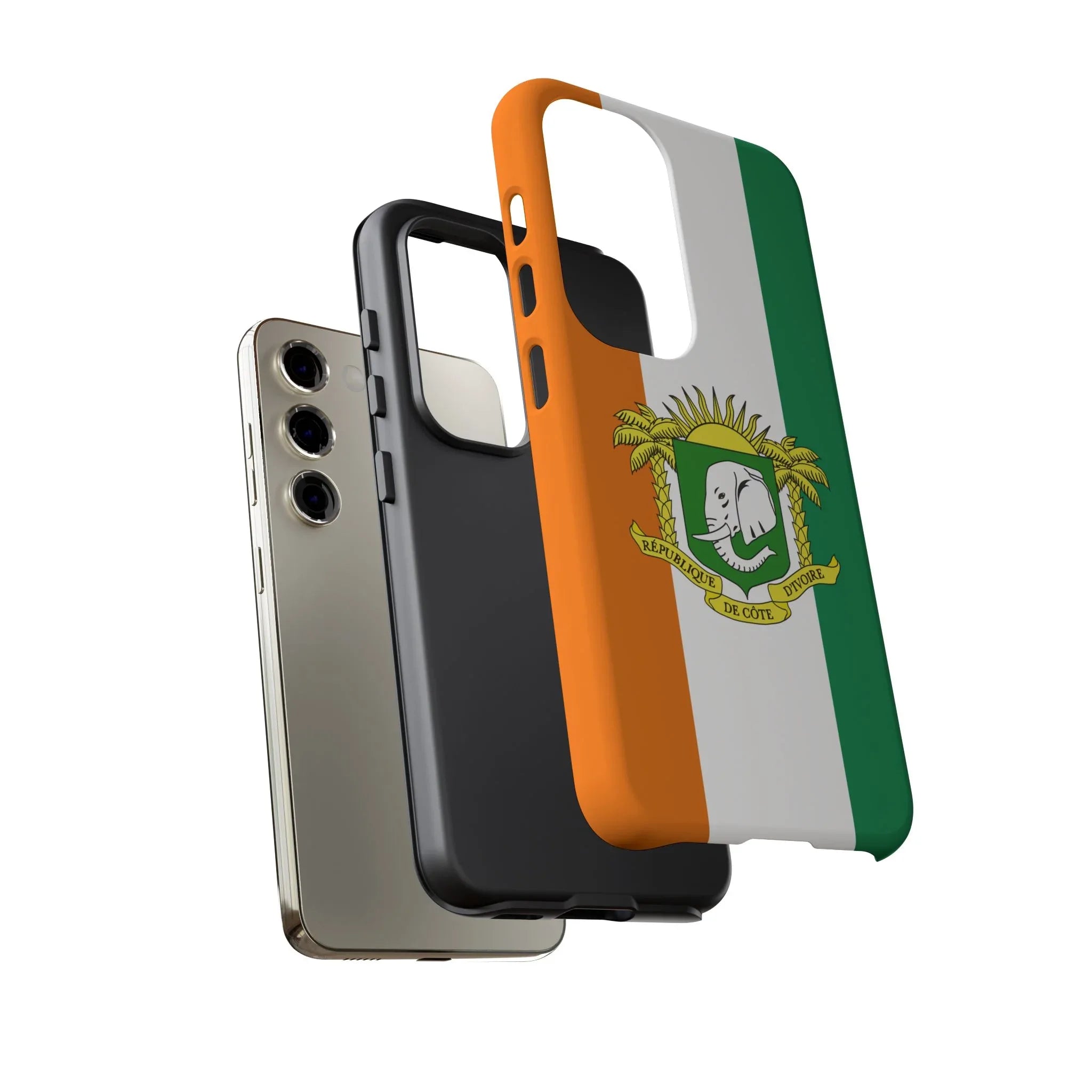 Ivory Coast Flag Tough Phone Case – Côte d&