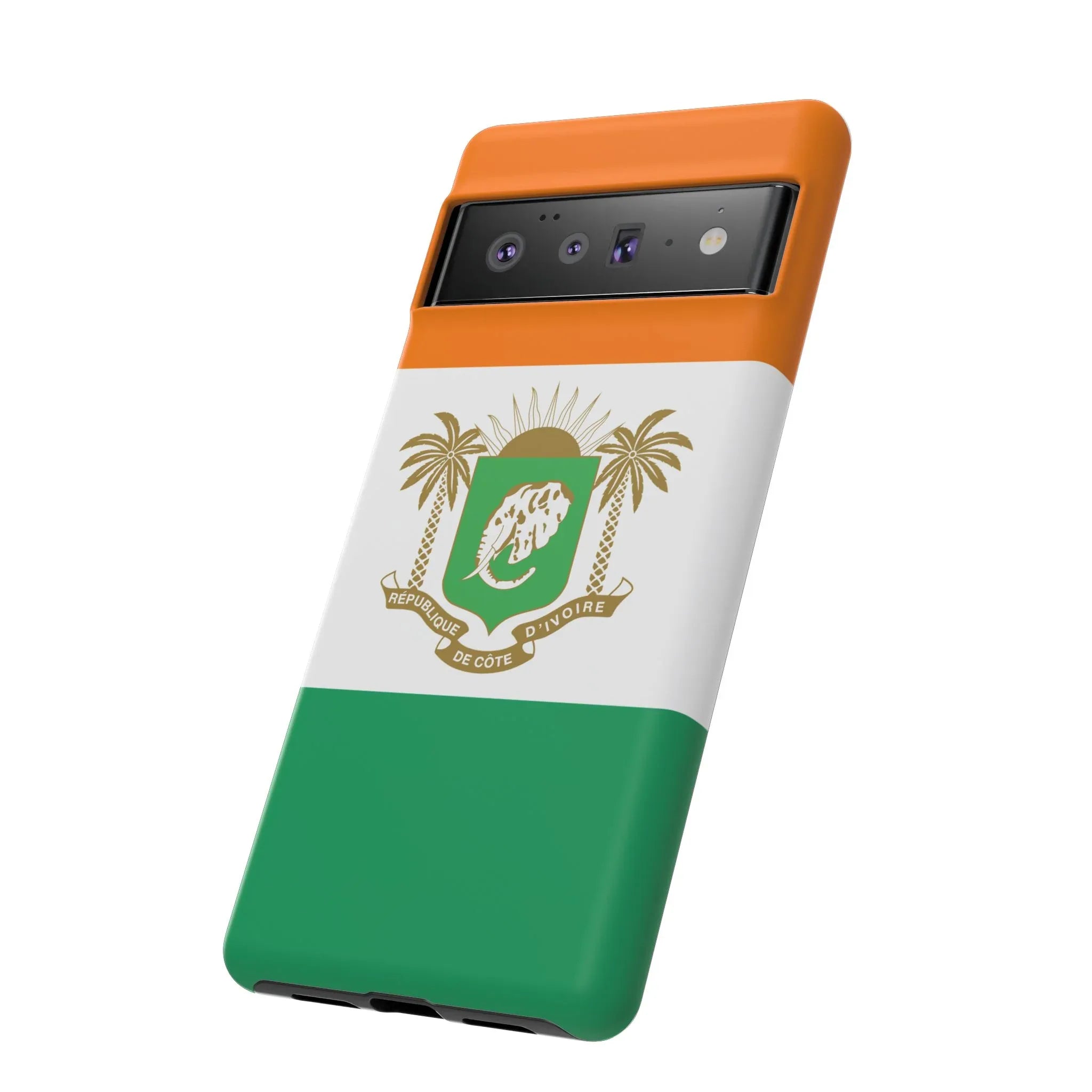 Ivory Coast Flag Tough Phone Case — Côte d&