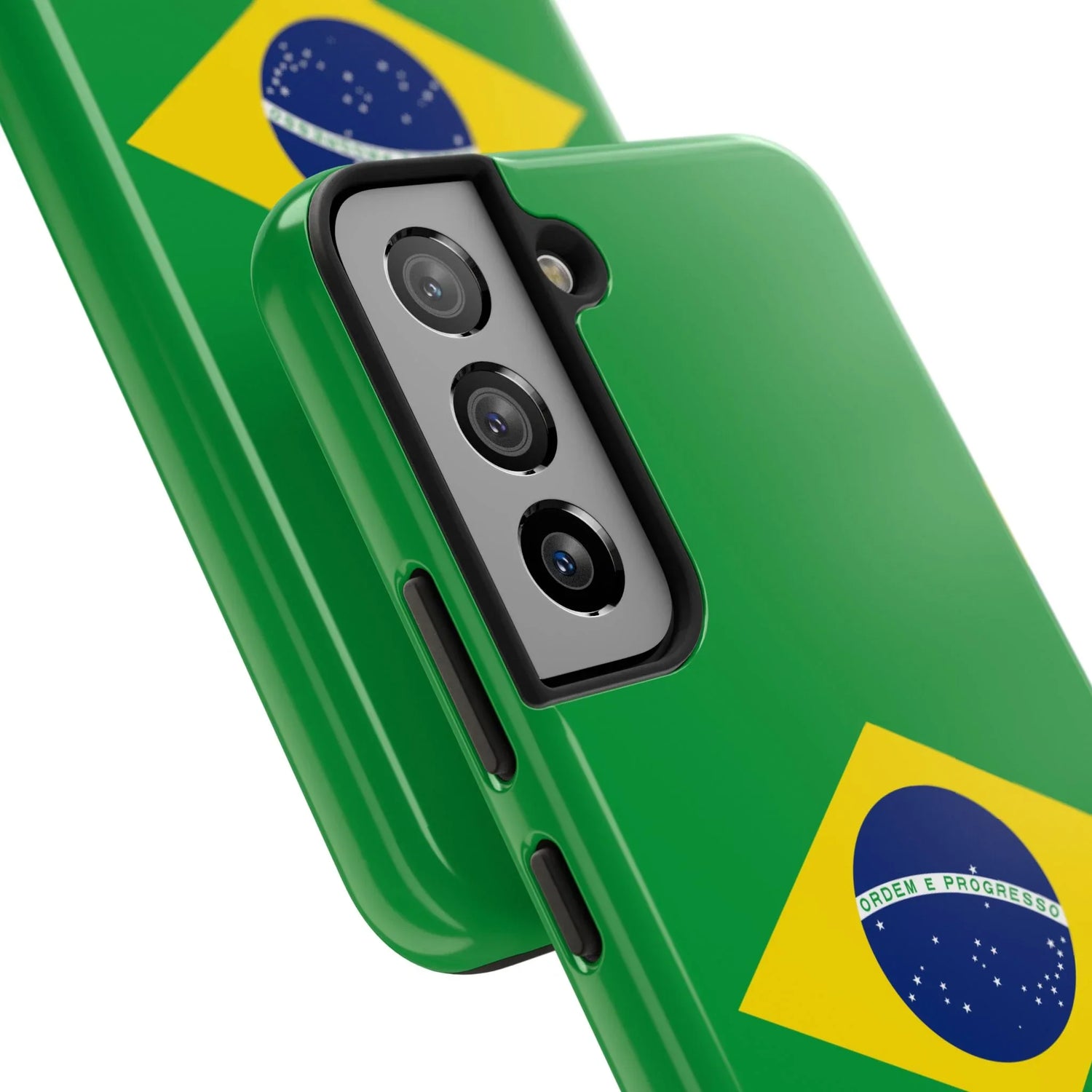 Brazil Flag Tough Phone Case — Protective Patriotic Phone Cover - DiwaKi