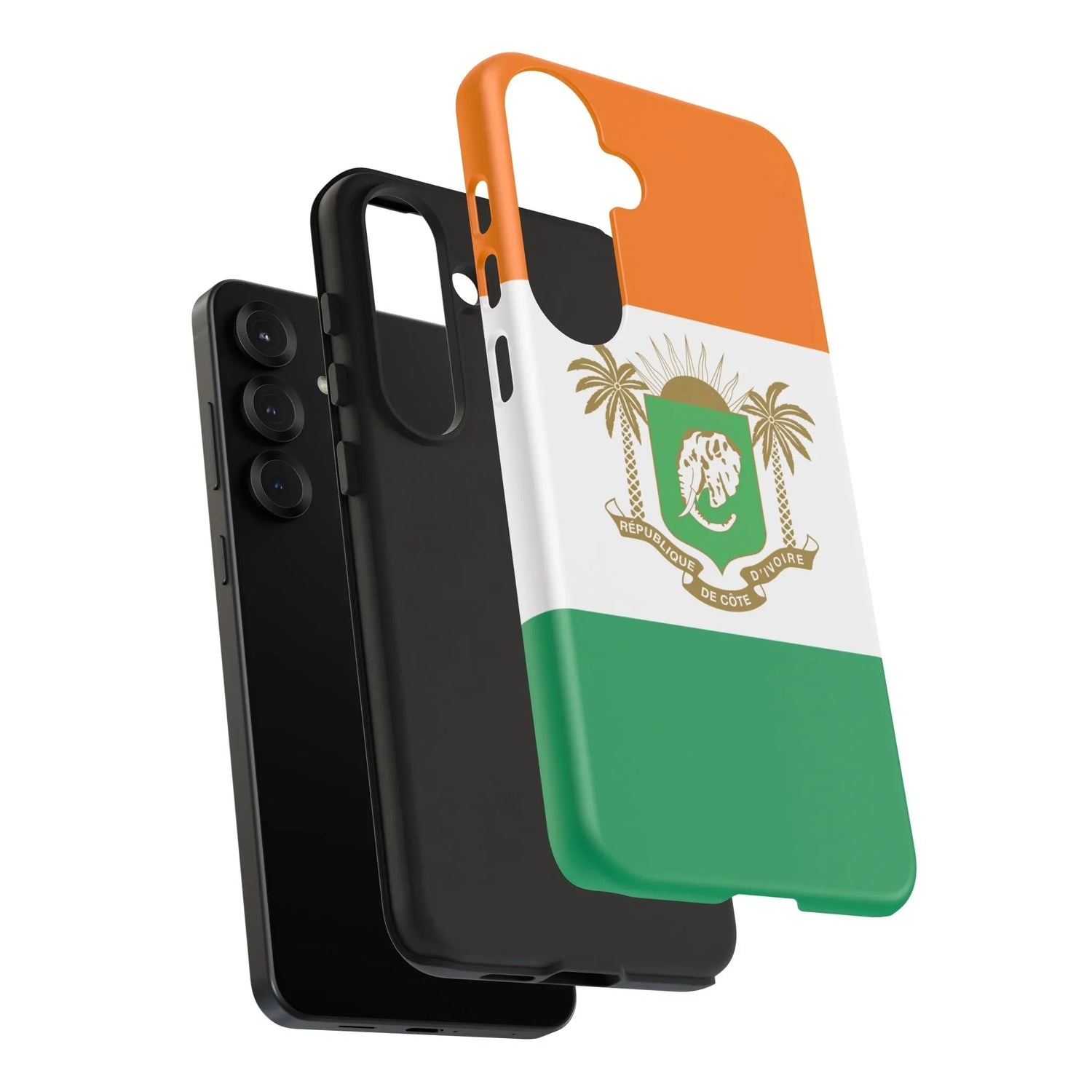 Ivory Coast Flag Tough Phone Case — Côte d&