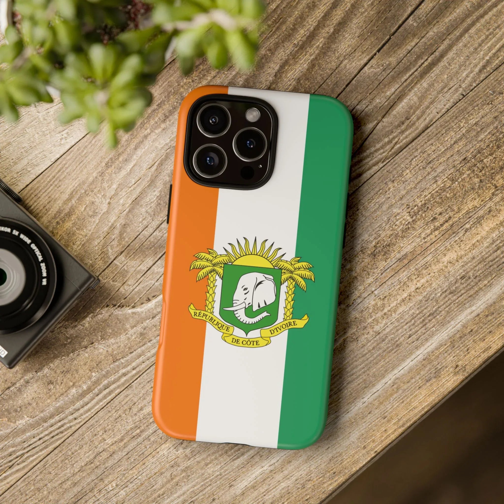 Ivory Coast Flag Tough Phone Case – Côte d&