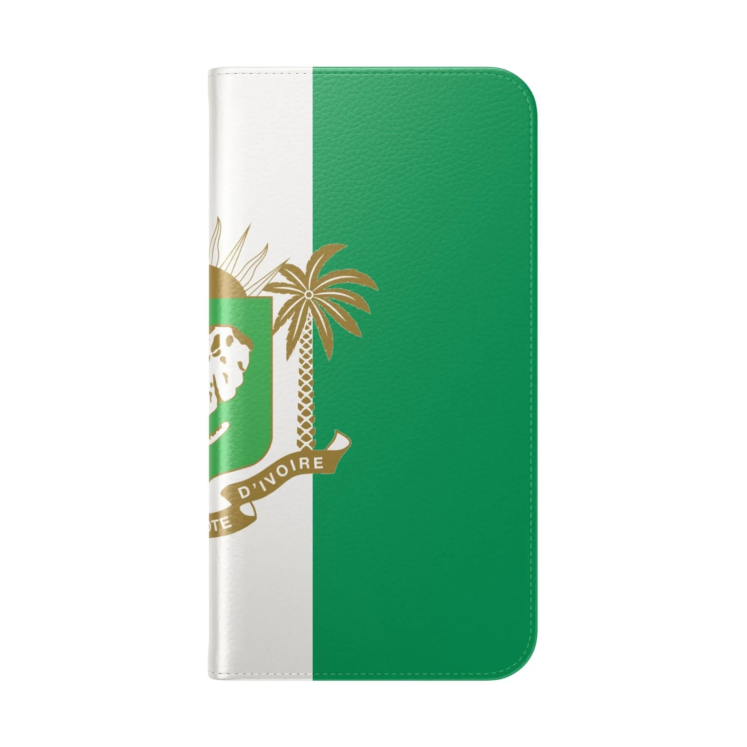 Ivory Coast Flag Flip Phone Case — Côte d&