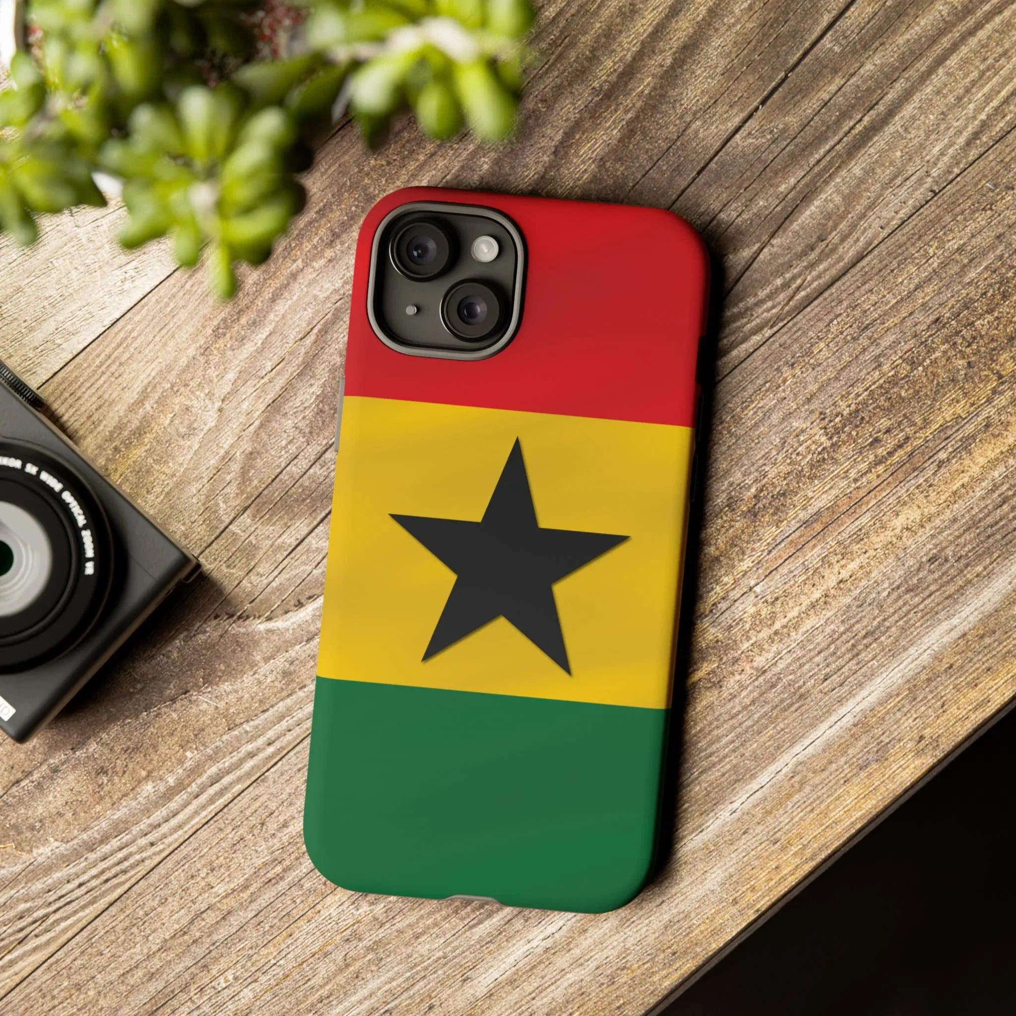 Ghana Colors Rugged Phone Cover - DiwaKi