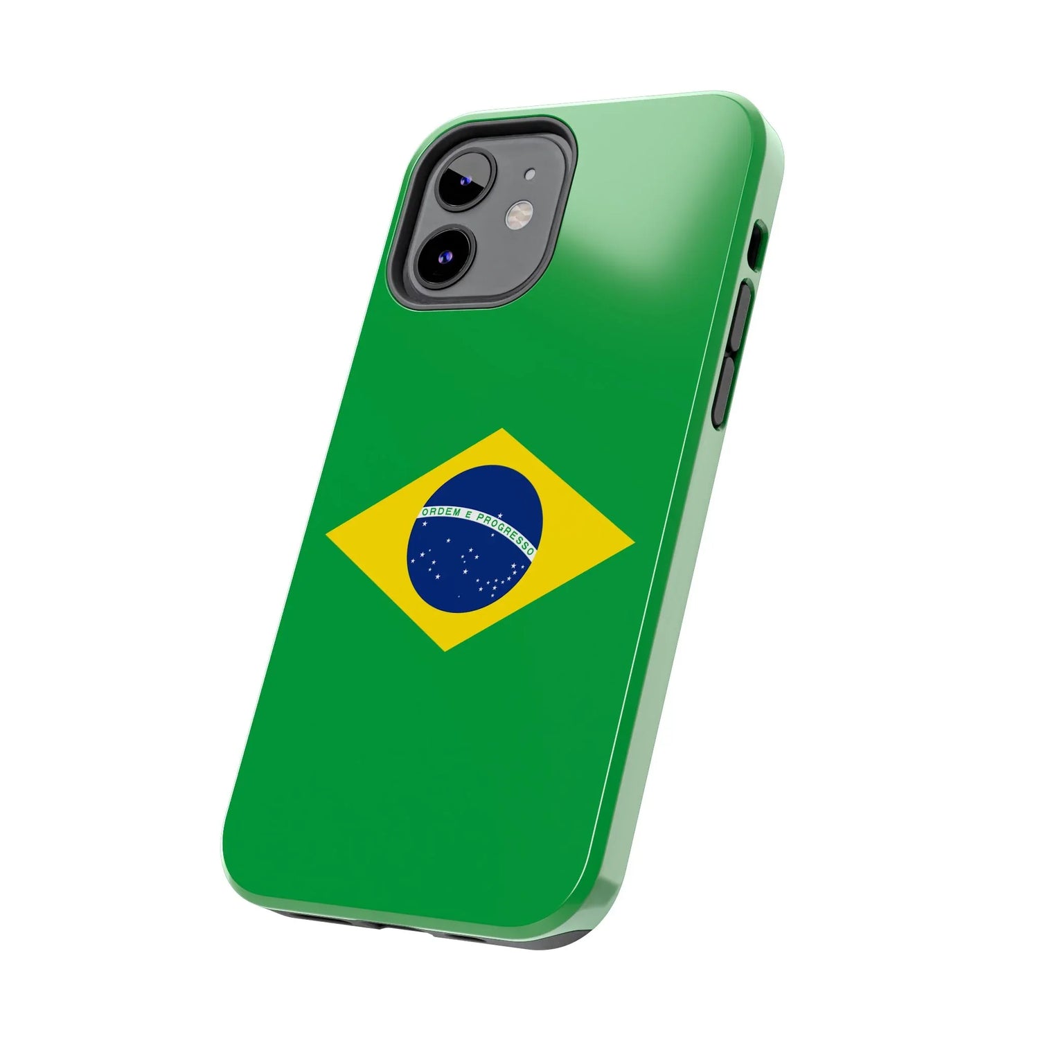 Brazil Flag Tough Phone Case — Protective Patriotic Phone Cover - DiwaKi