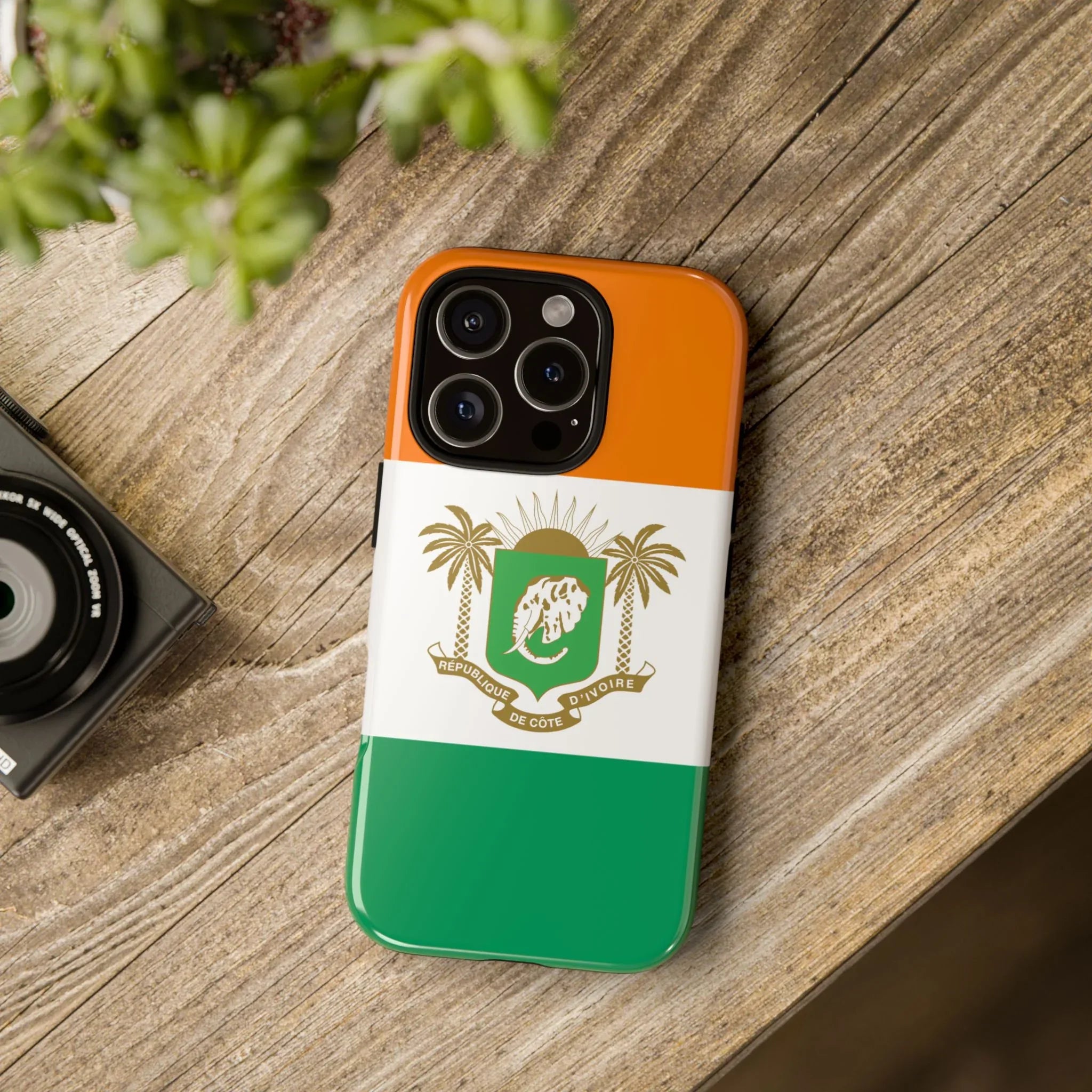 Ivory Coast Flag Tough Phone Case — Côte d&