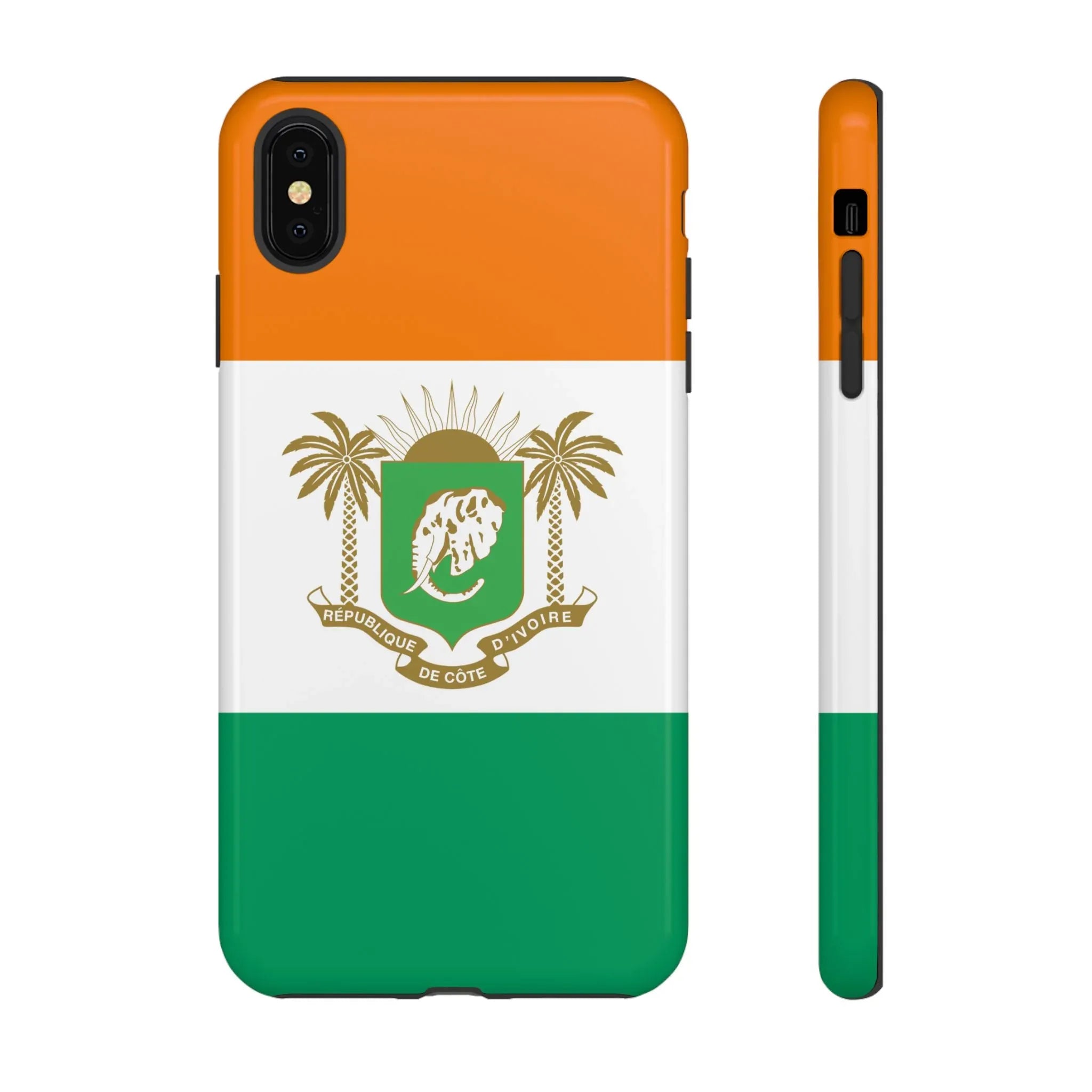 Ivory Coast Flag Tough Phone Case — Côte d&