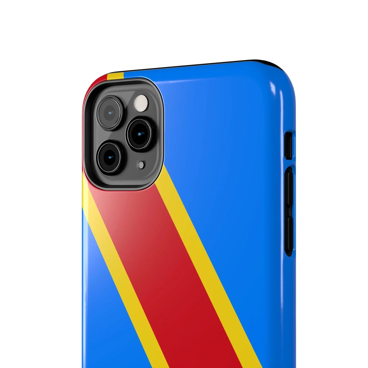 Democratic Republic of Congo Flag Tough Phone Case — Durable Protective Cover - DiwaKi