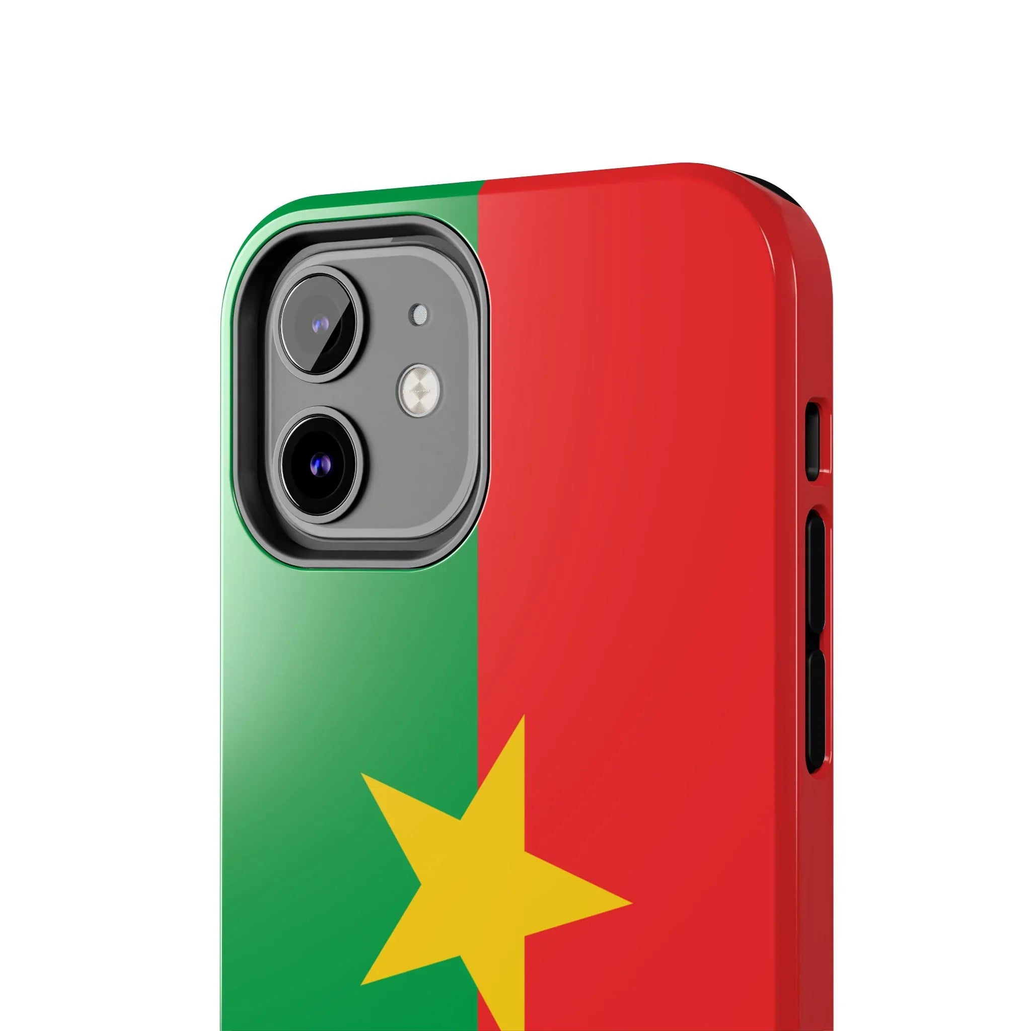 Burkina Faso Flag Tough Phone Case – Durable Protective Cover - DiwaKi