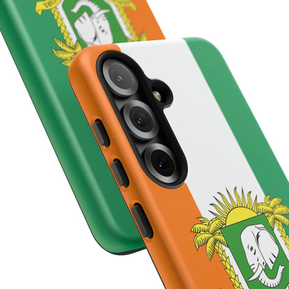 Ivory Coast Flag Tough Phone Case – Côte d&