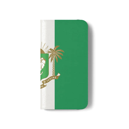 Ivory Coast Flag Flip Phone Case — Côte d&