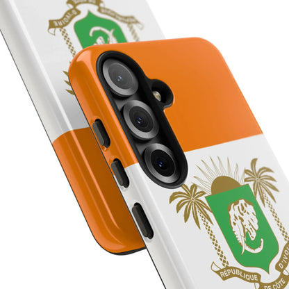 Ivory Coast Flag Tough Phone Case — Côte d&