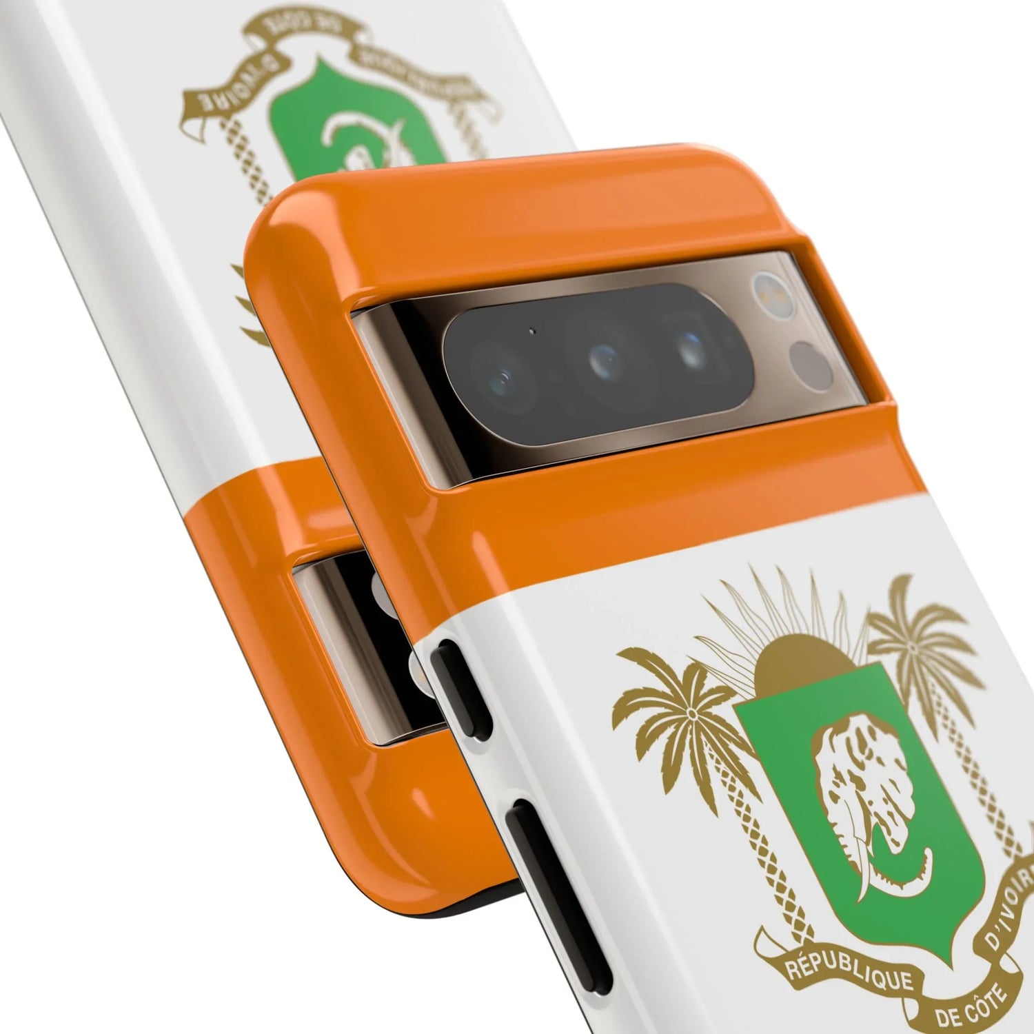 Ivory Coast Flag Tough Phone Case — Côte d&