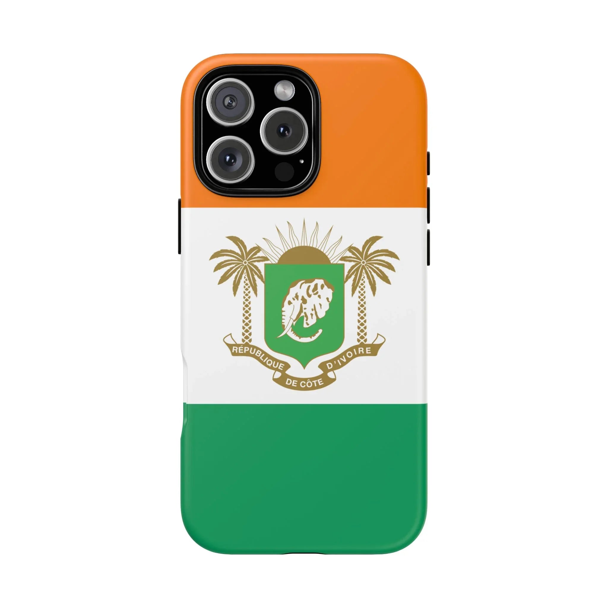 Ivory Coast Flag Tough Phone Case — Côte d&