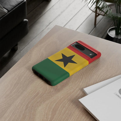 Ghana Colors Rugged Phone Cover - DiwaKi
