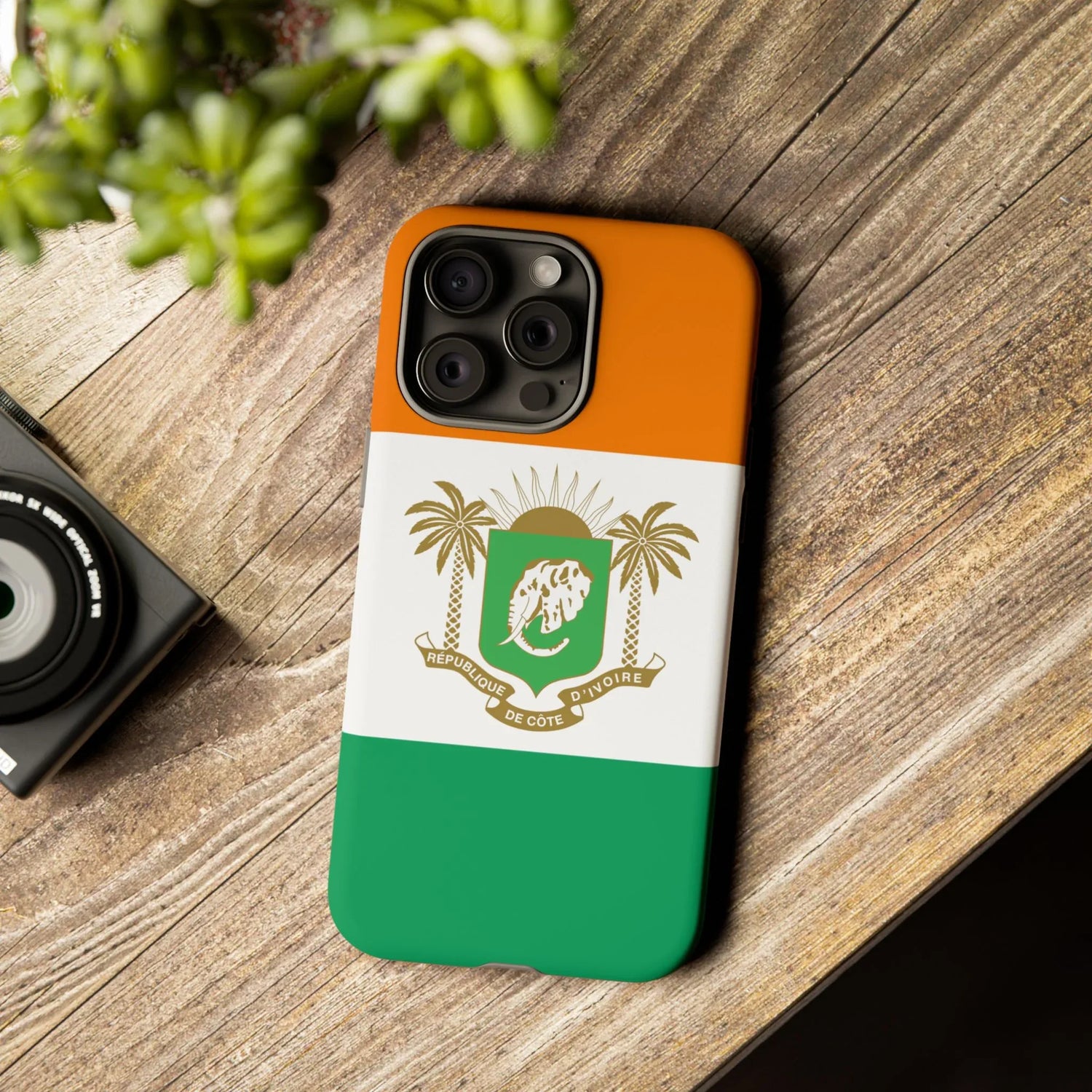 Ivory Coast Flag Tough Phone Case — Côte d&