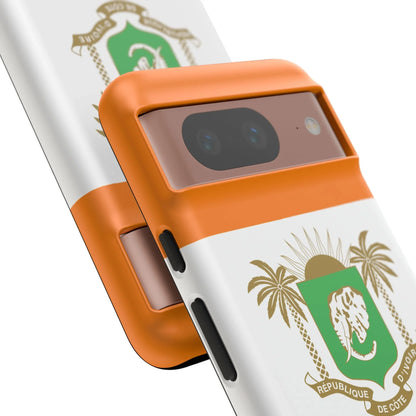 Ivory Coast Flag Tough Phone Case — Côte d&