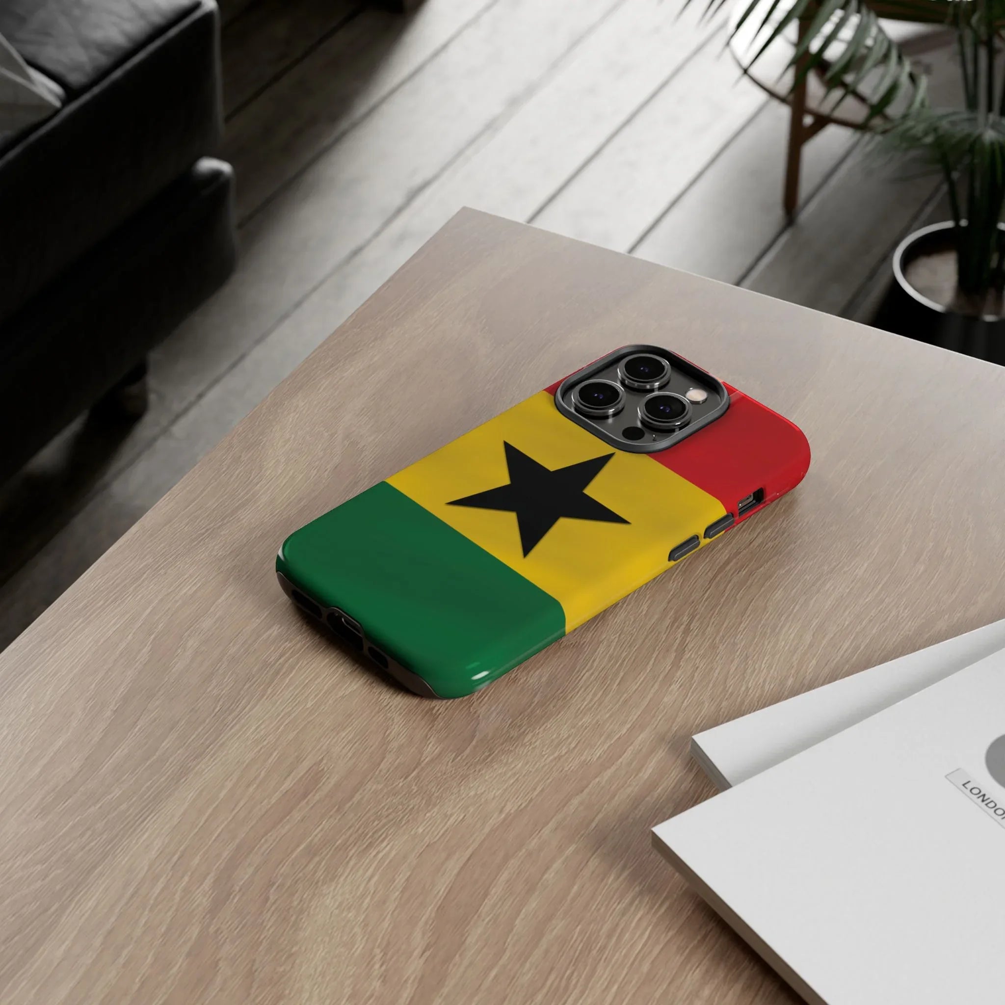 Ghana Colors Rugged Phone Cover - DiwaKi