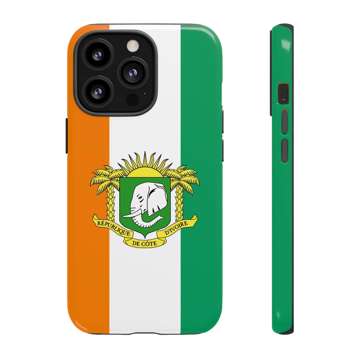 Ivory Coast Flag Tough Phone Case – Côte d&