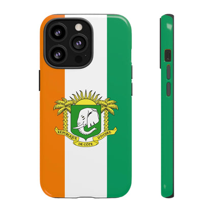 Ivory Coast Flag Tough Phone Case – Côte d&
