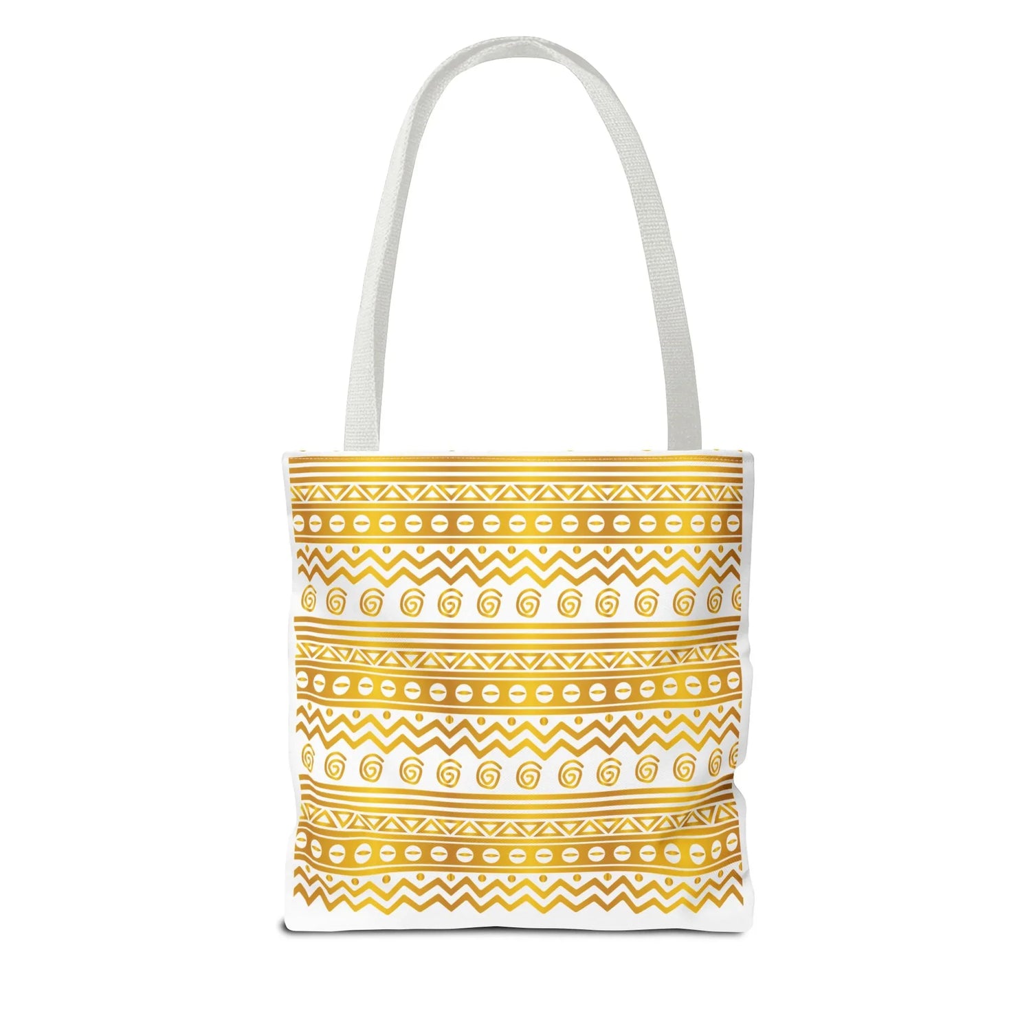 Boho Chic Gold Pattern Tote - DiwaKi