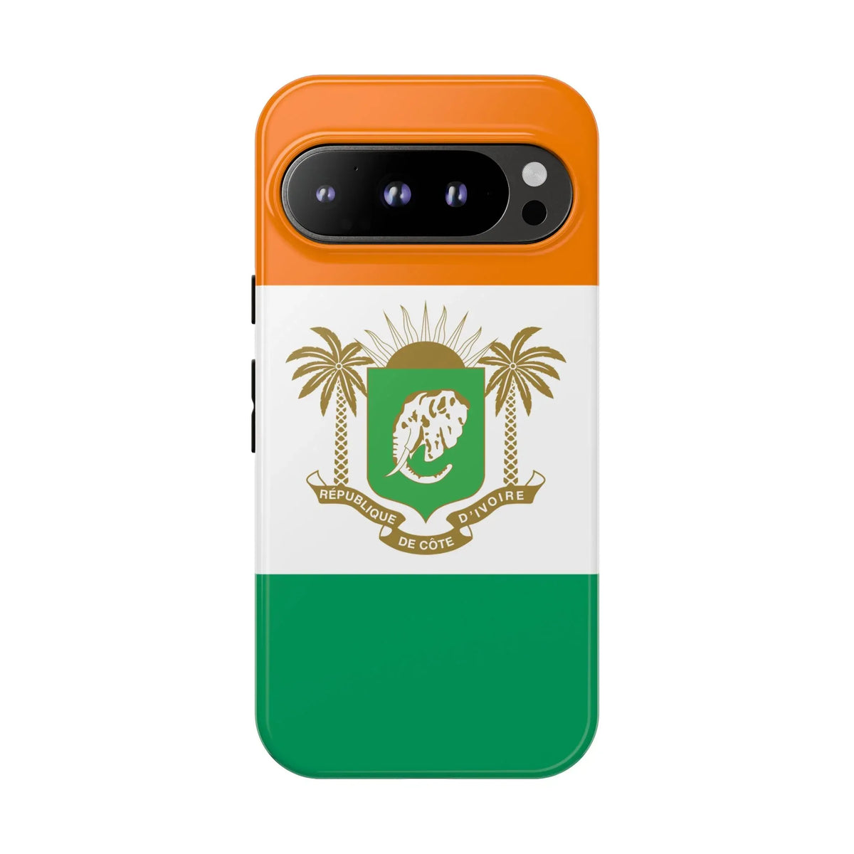 Ivory Coast Flag Tough Phone Case — Côte d&