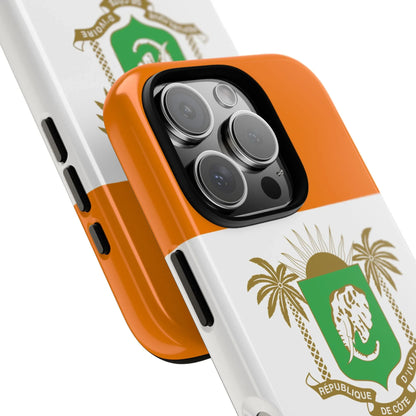 Ivory Coast Flag Tough Phone Case — Côte d&