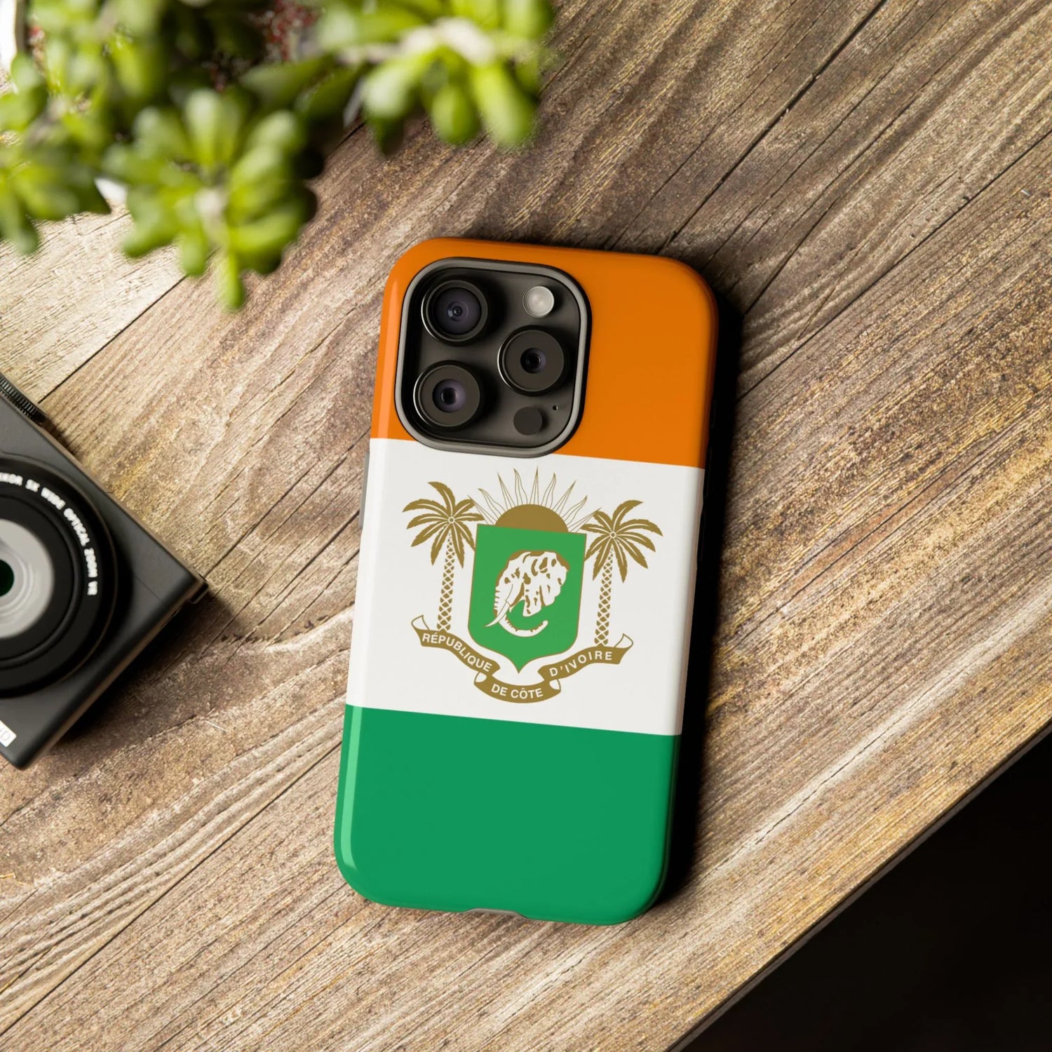 Ivory Coast Flag Tough Phone Case — Côte d&