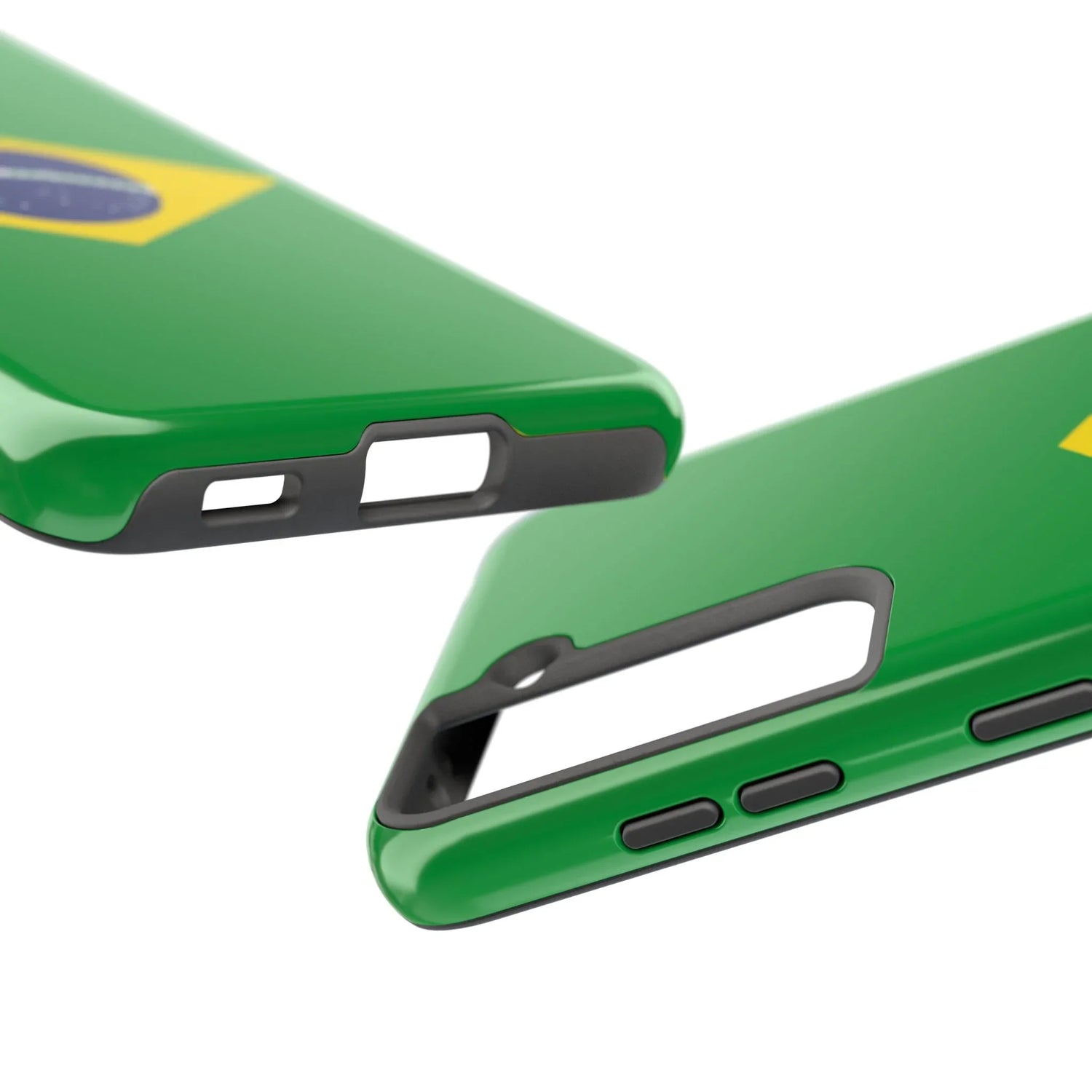 Brazil Flag Tough Phone Case — Protective Patriotic Phone Cover - DiwaKi