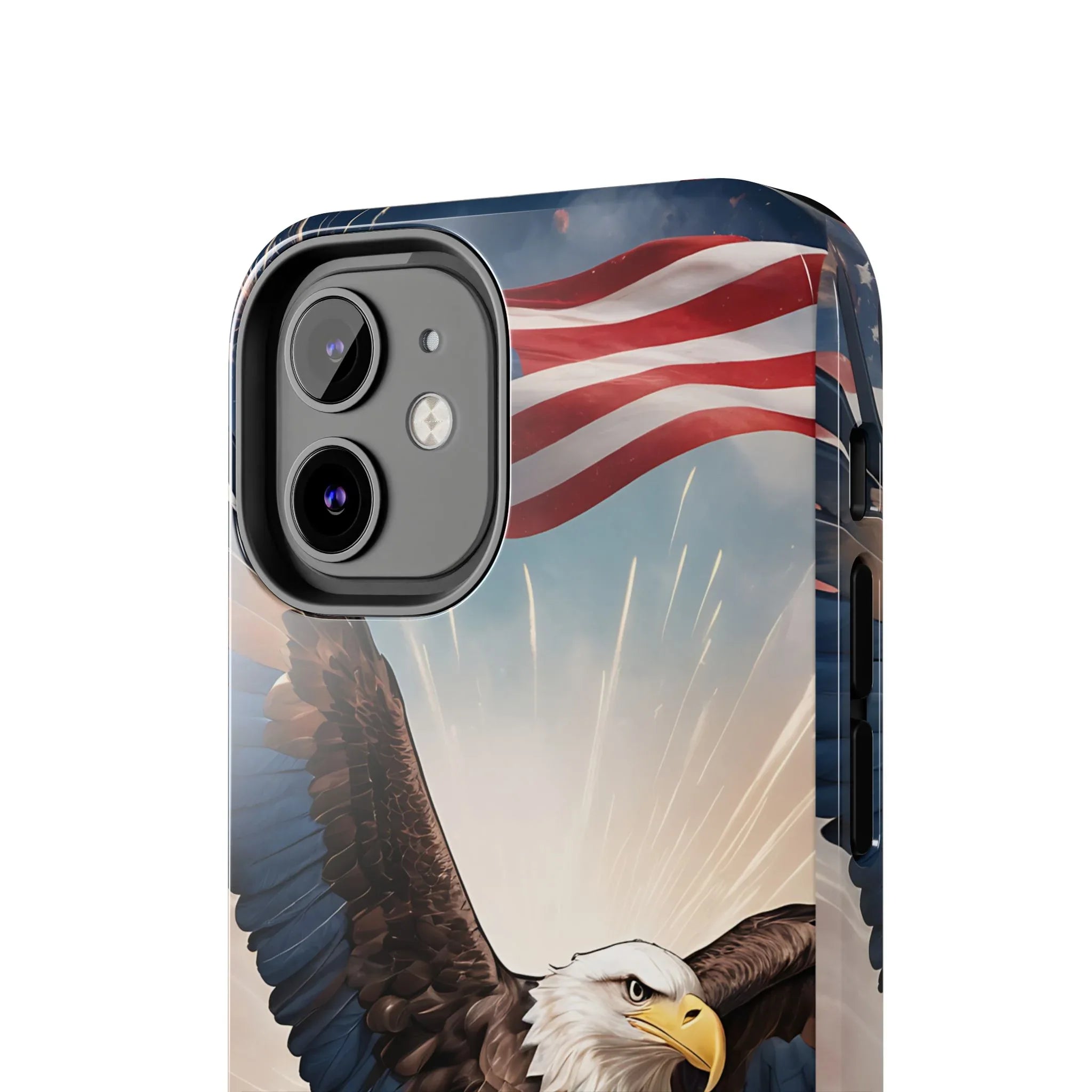 Majestic Eagle Flag Phone Case - DiwaKi