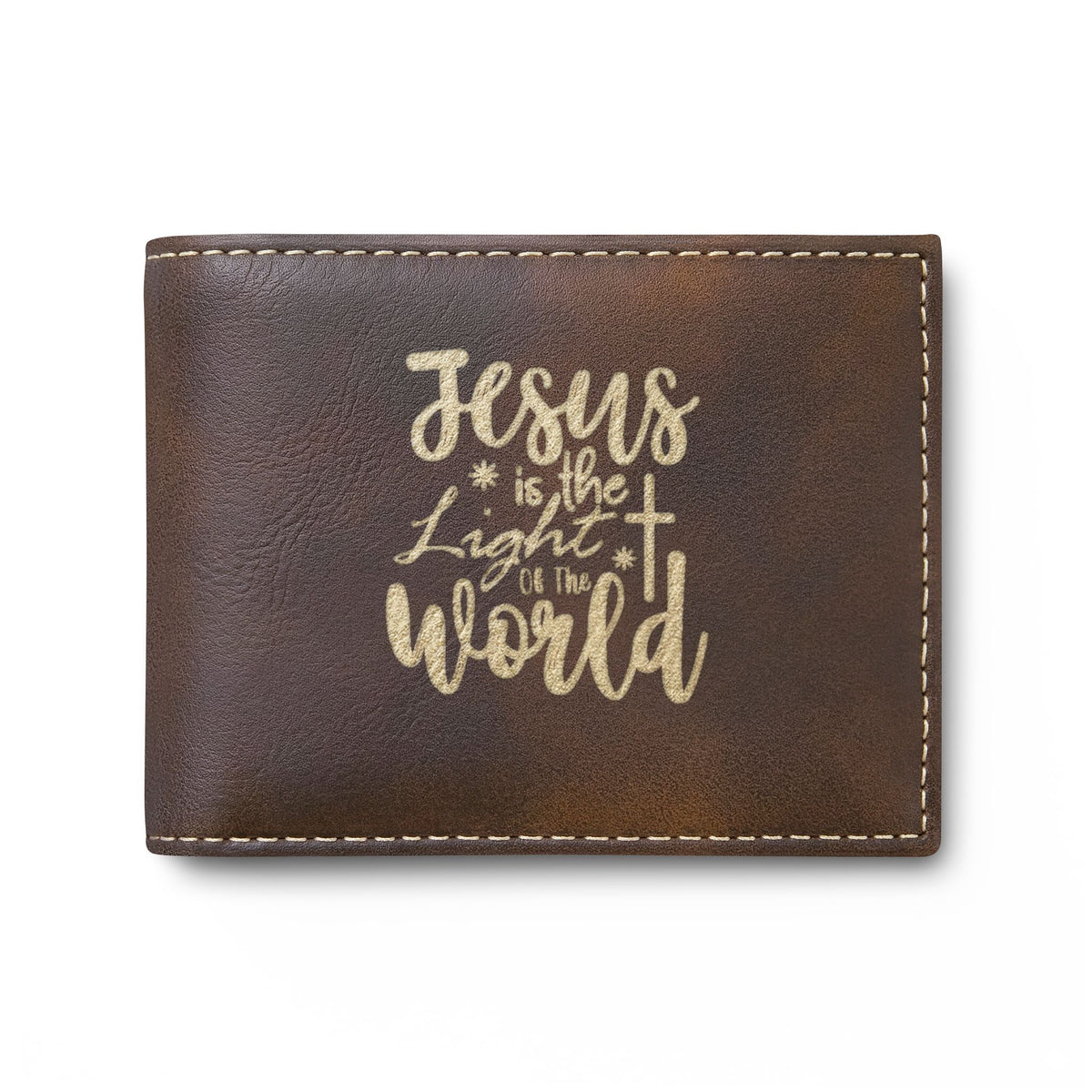 Jesus Is the Light of the World Bi-Fold Wallet