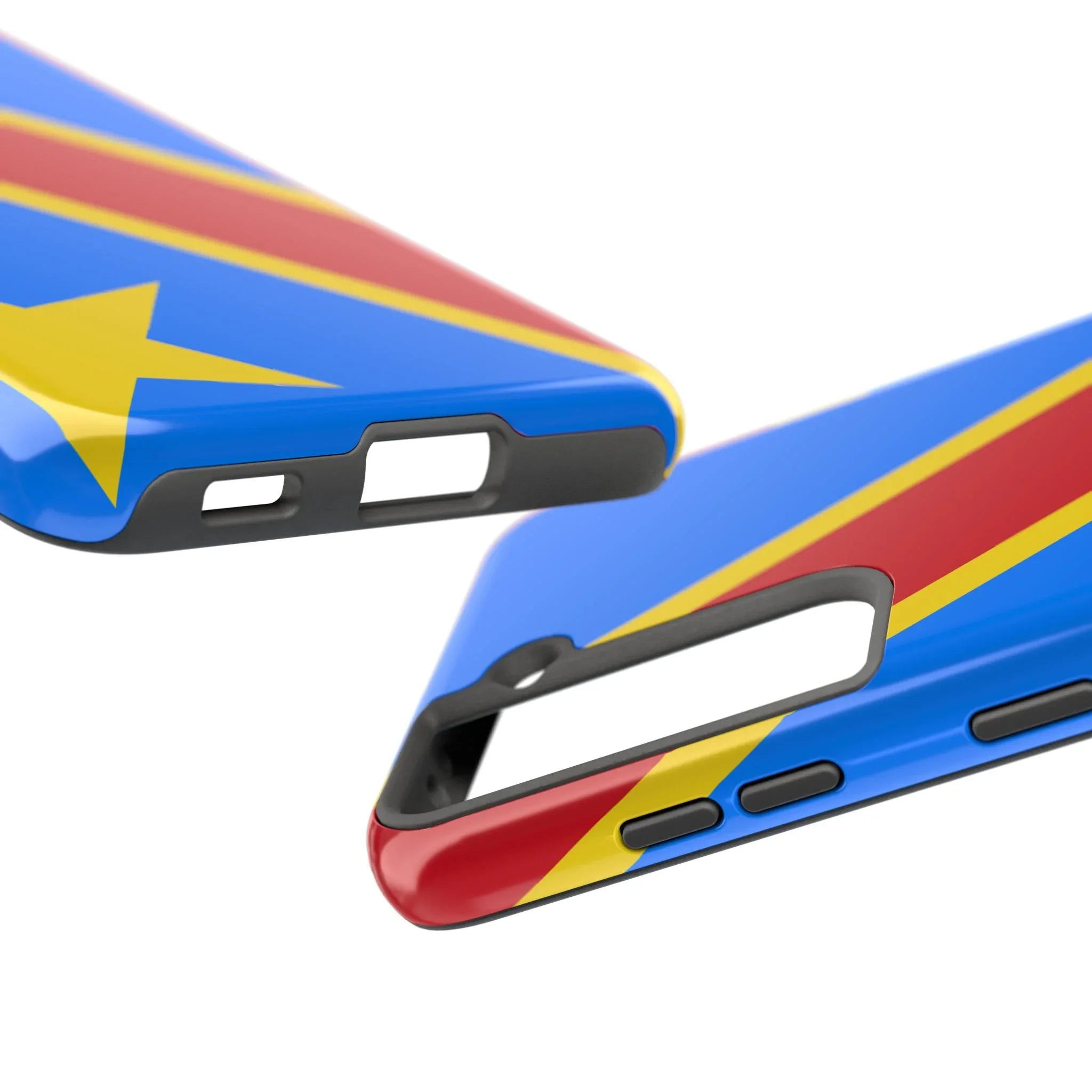 Democratic Republic of Congo Flag Tough Phone Case — Durable Protective Cover - DiwaKi