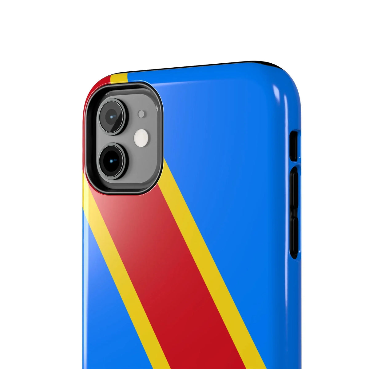 Democratic Republic of Congo Flag Tough Phone Case — Durable Protective Cover - DiwaKi