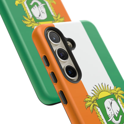 Ivory Coast Flag Tough Phone Case – Côte d&