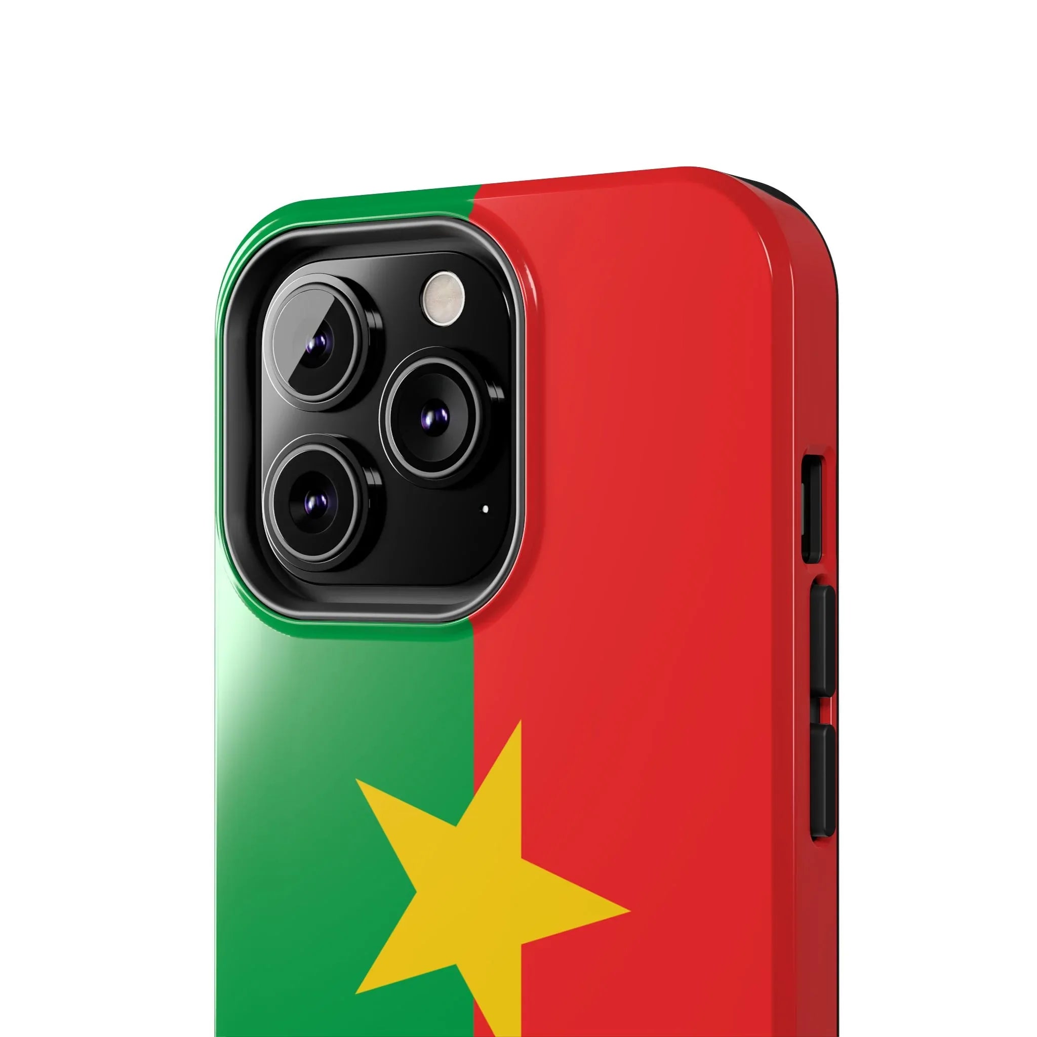 Burkina Faso Flag Tough Phone Case – Durable Protective Cover - DiwaKi
