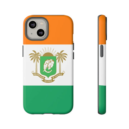 Ivory Coast Flag Tough Phone Case — Côte d&
