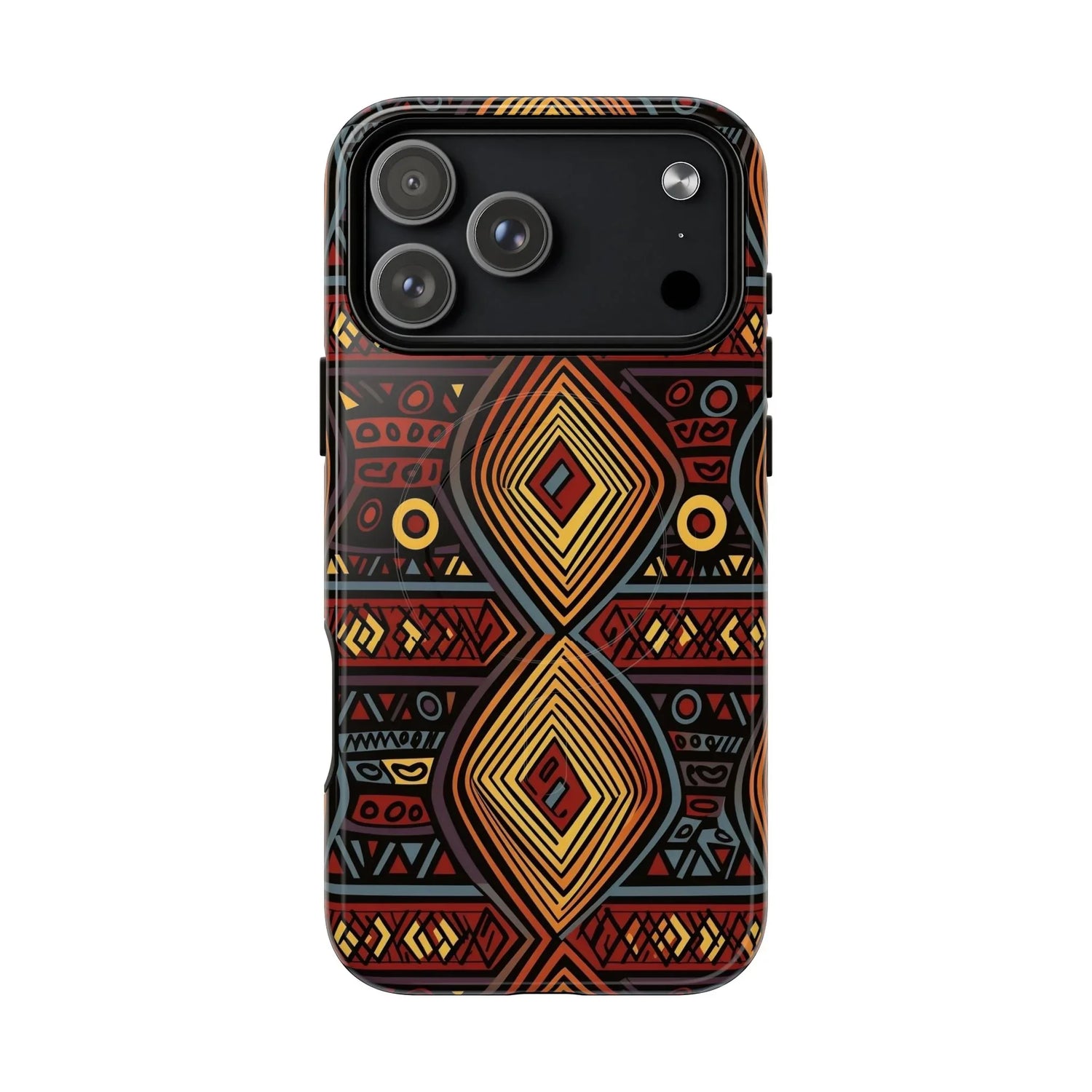 Tribal Geometric Tough Magnetic Phone Case - DiwaKi
