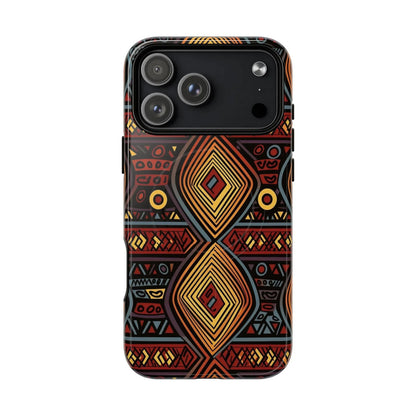Tribal Geometric Tough Magnetic Phone Case - DiwaKi