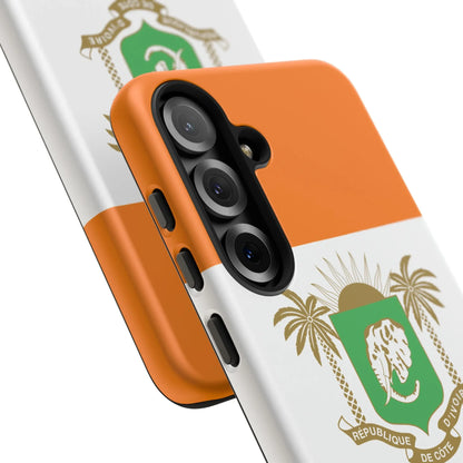 Ivory Coast Flag Tough Phone Case — Côte d&