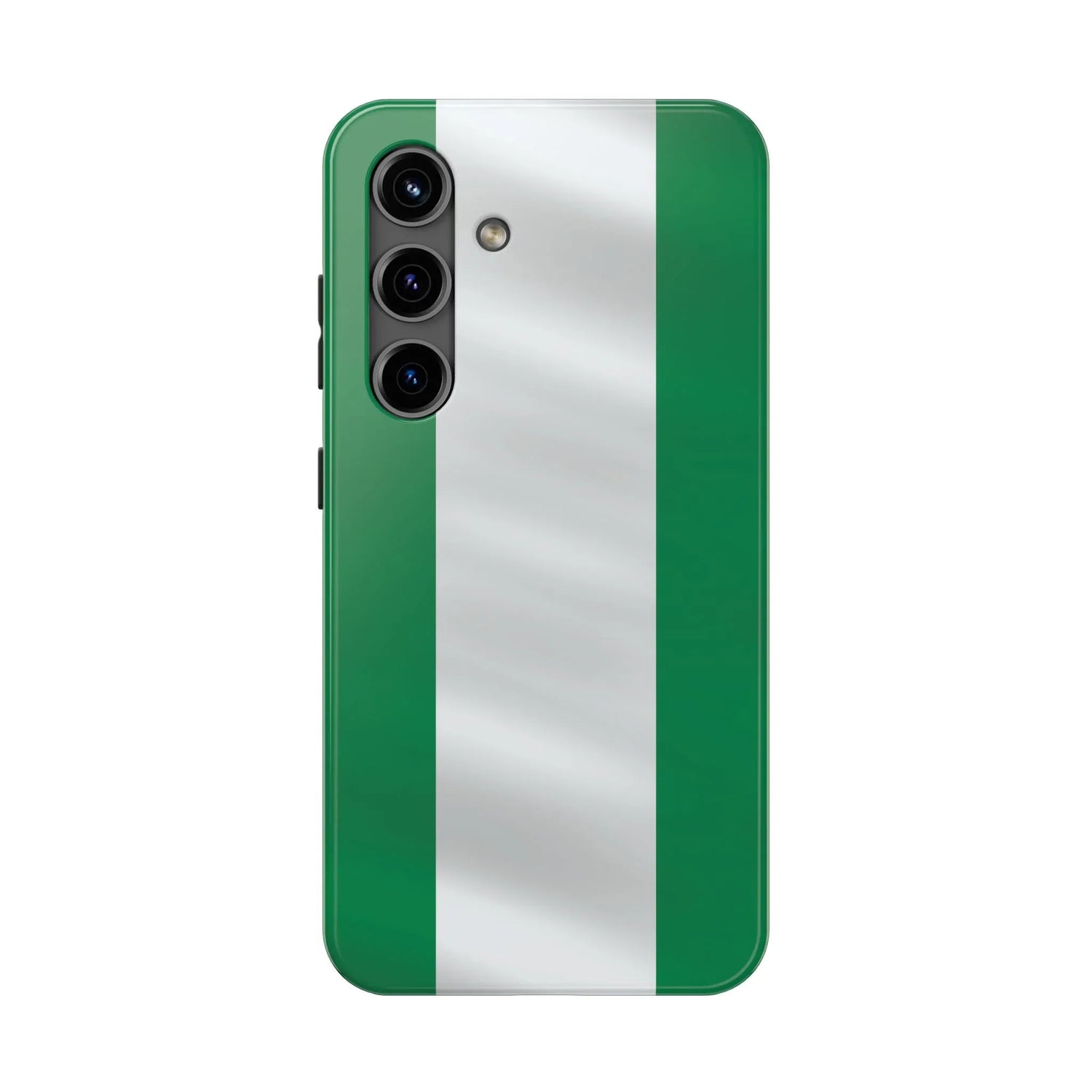 Tough Phone Case — Nigerian flag Rugged Protective Cover - DiwaKi