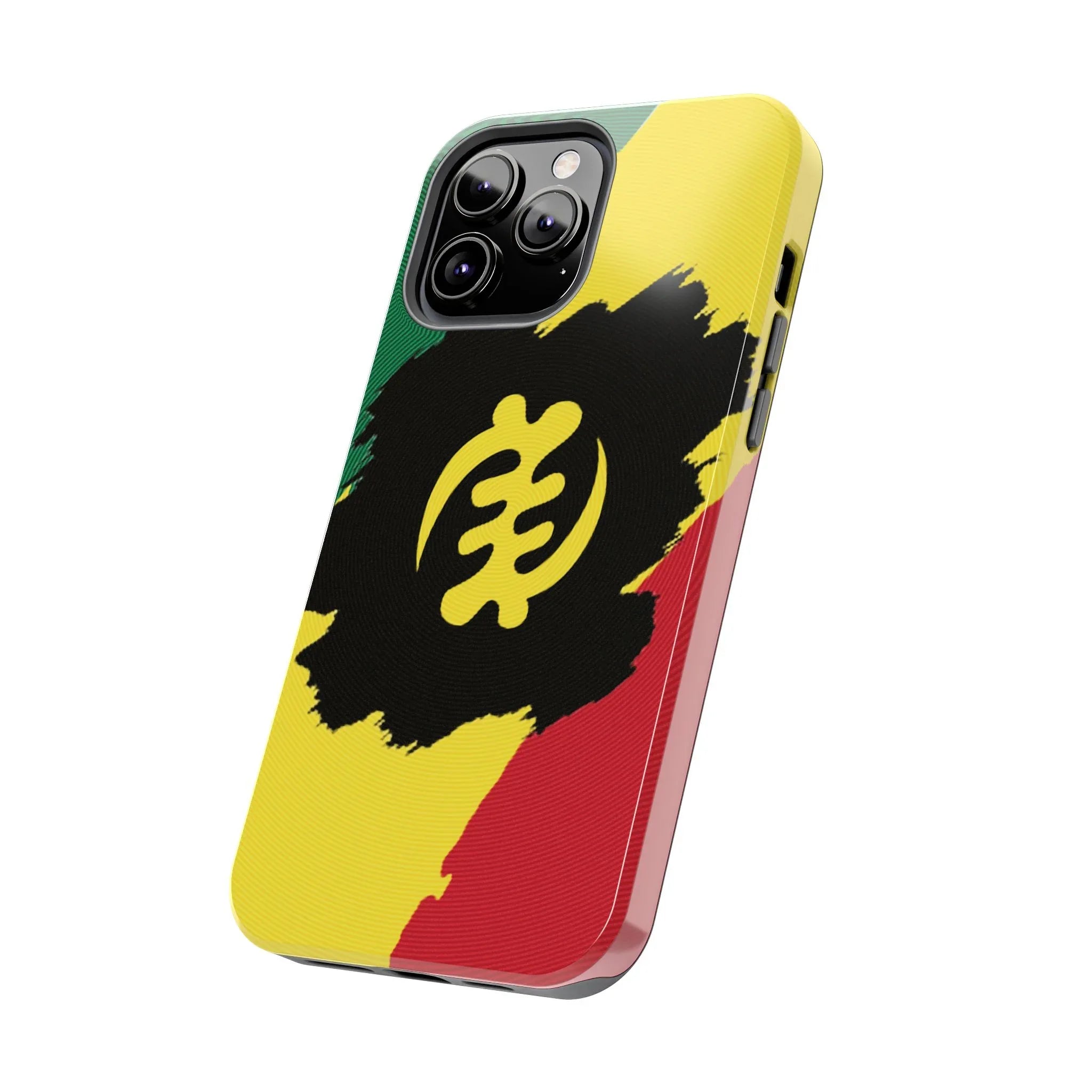 Sankofa Tough Phone Case — Shockproof Protective Phone Cover with Ghana Adinkra Symbol - DiwaKi