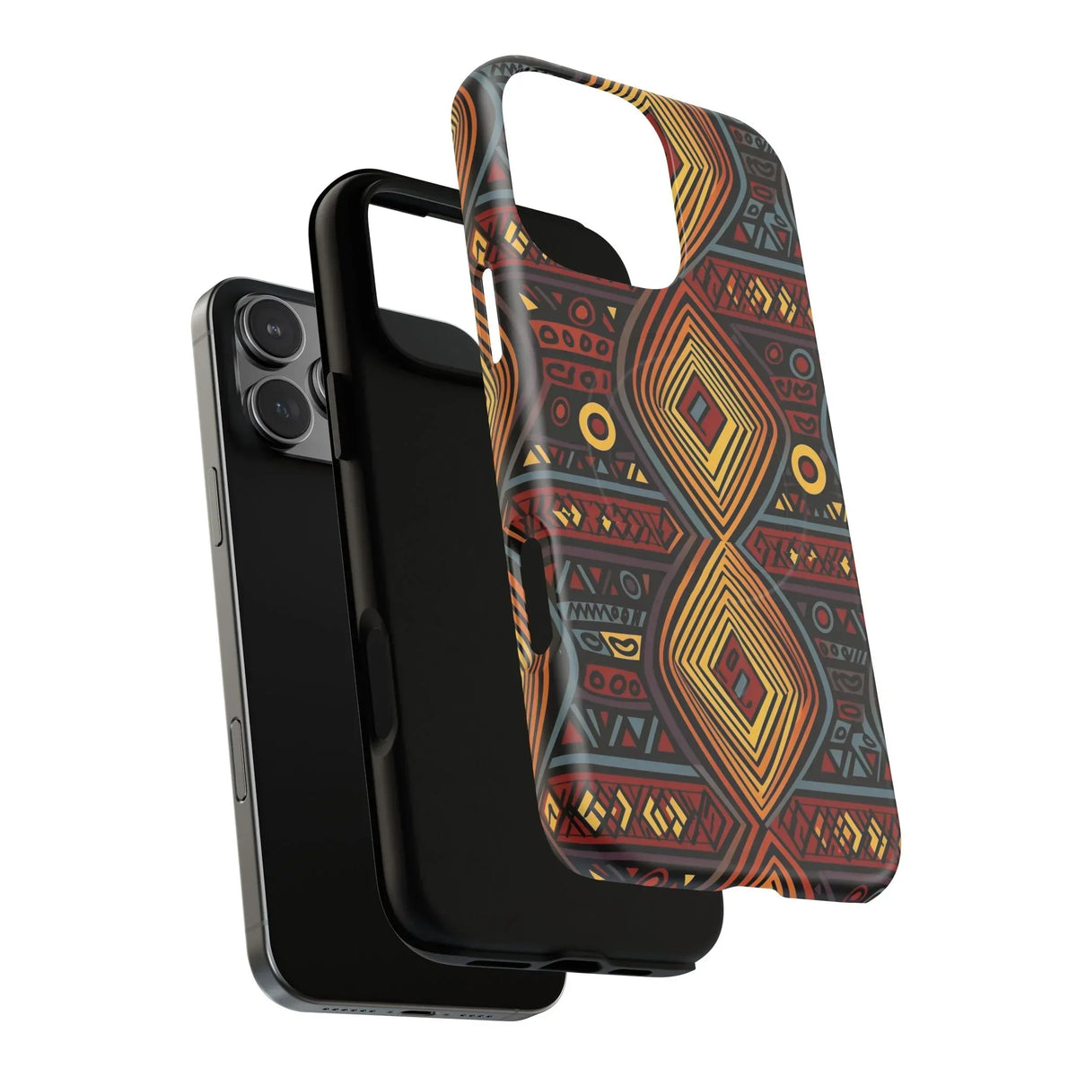 Tribal Geometric Tough Magnetic Phone Case - DiwaKi